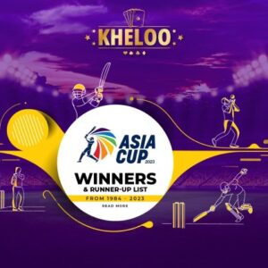 Asia Cup List Of Winners