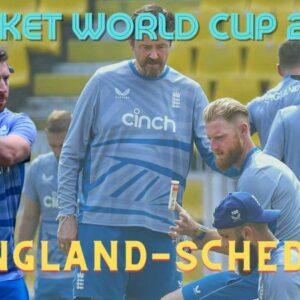 Cricket World Cup 2023 Schedule Date