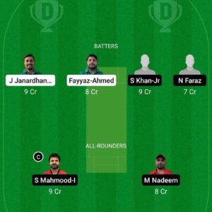 Today Dream11 Prediction